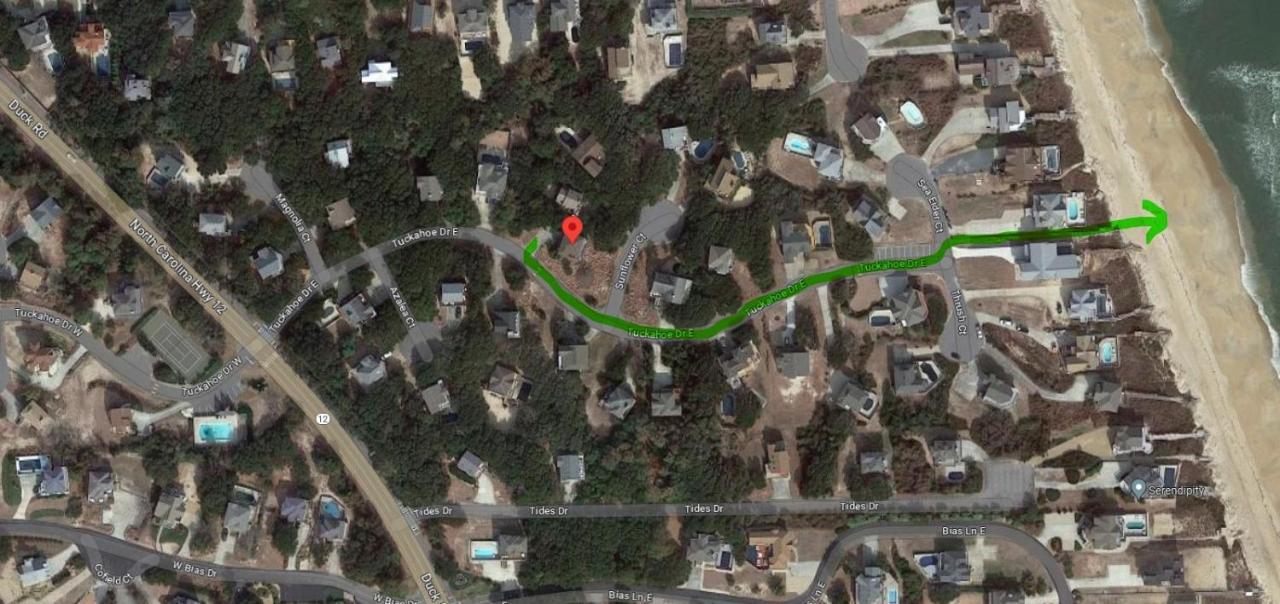 114 Sandbar, Private Pool, Short Walk To Beach Duck Exterior photo